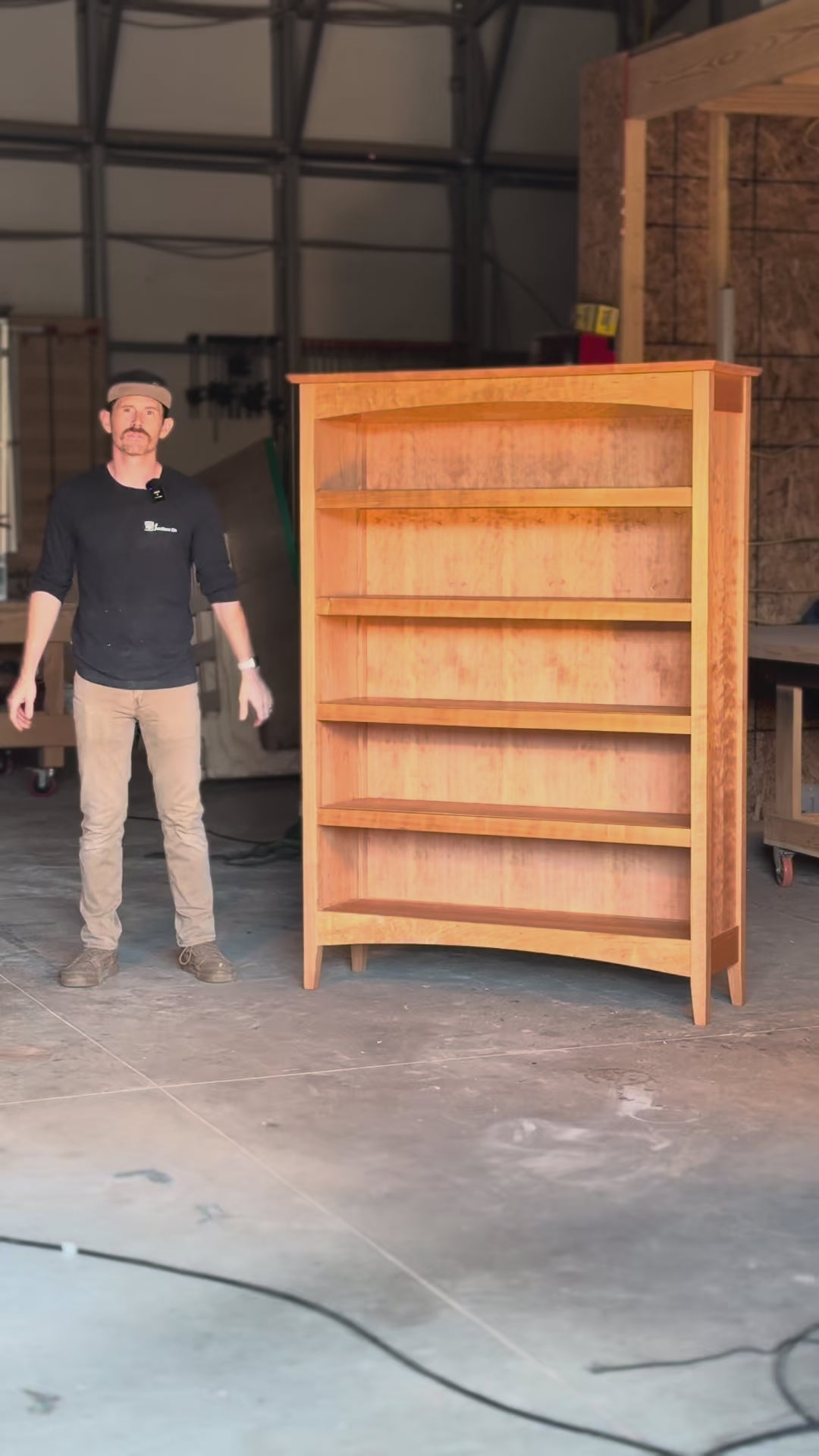 Load video: Shaker Book Case Overview